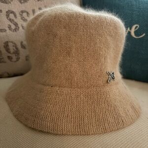 Betmar Camel Wool Rabbit hair Hat